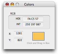 Colors for OS X
